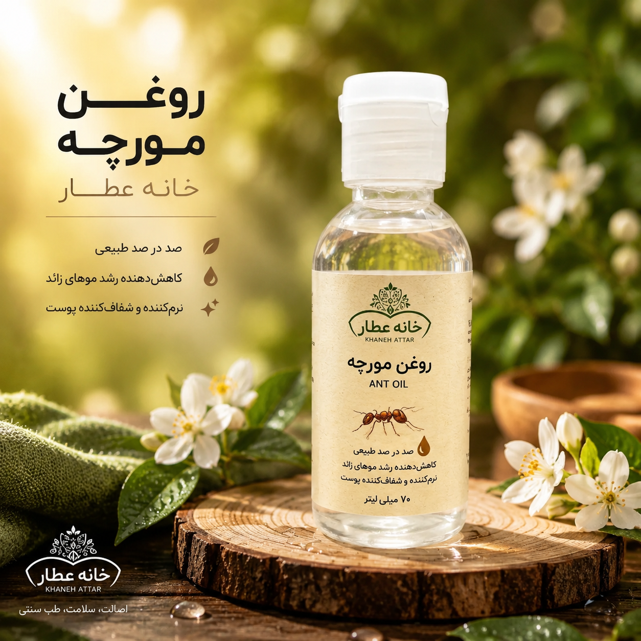 روغن مورچه اصل(70 میلی لیتر)