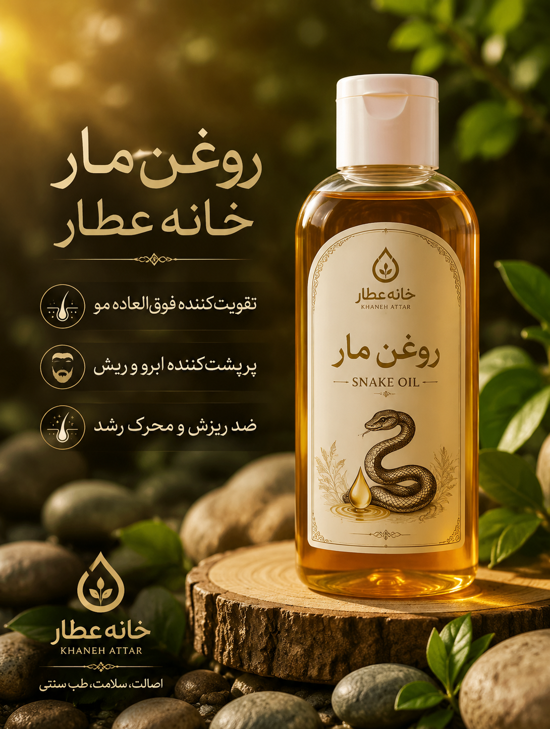 روغن مار اصل(70 میلی لیتر)
