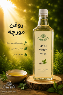 روغن مورچه بی رنگ خالص (۱ لیتر) بضمانت مرجوعی